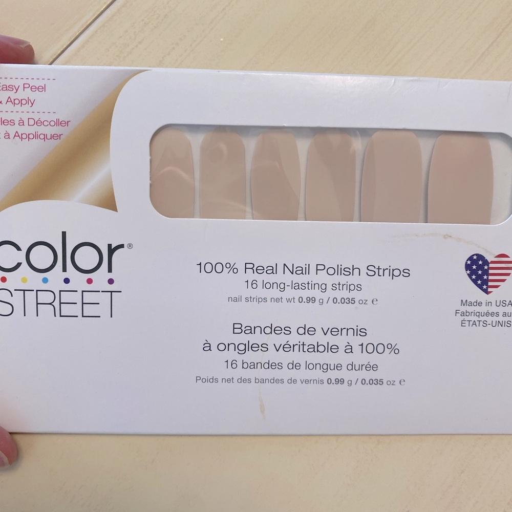 Retired NiB color street Toffee Nut